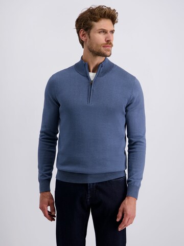 PIERRE CARDIN Trui in Blauw: voorkant