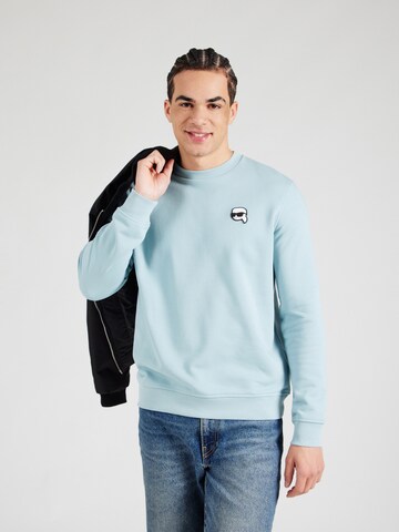 Karl Lagerfeld Sweatshirt in Blau: Vorderseite