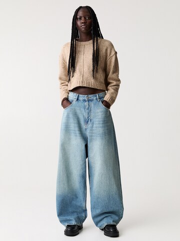 Pull&Bear Trui in Beige