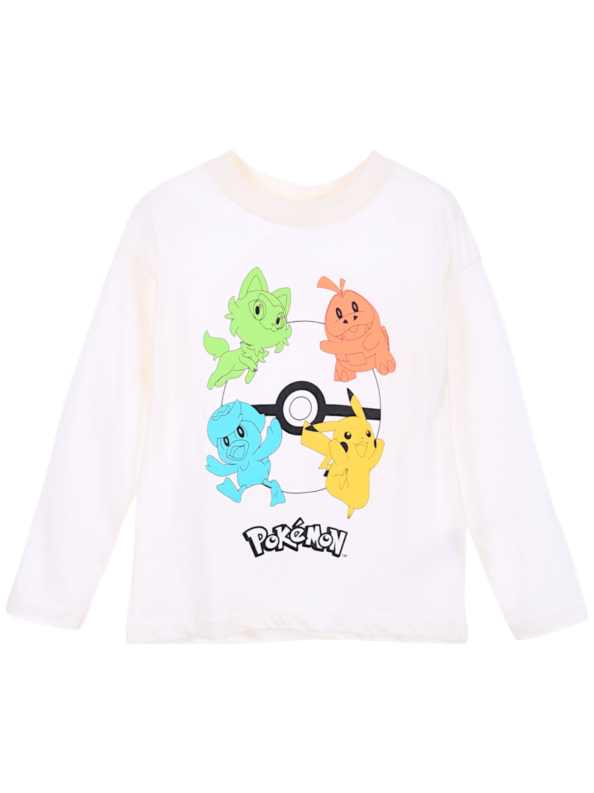 Pokémon Shirt 'Pokémon'‌‌‌‌‌‌ in Beige: Vorderseite