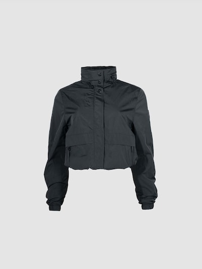 JACK1T Veste outdoor ' Atlas Leichte Windjacke ' en noir, Vue avec produit