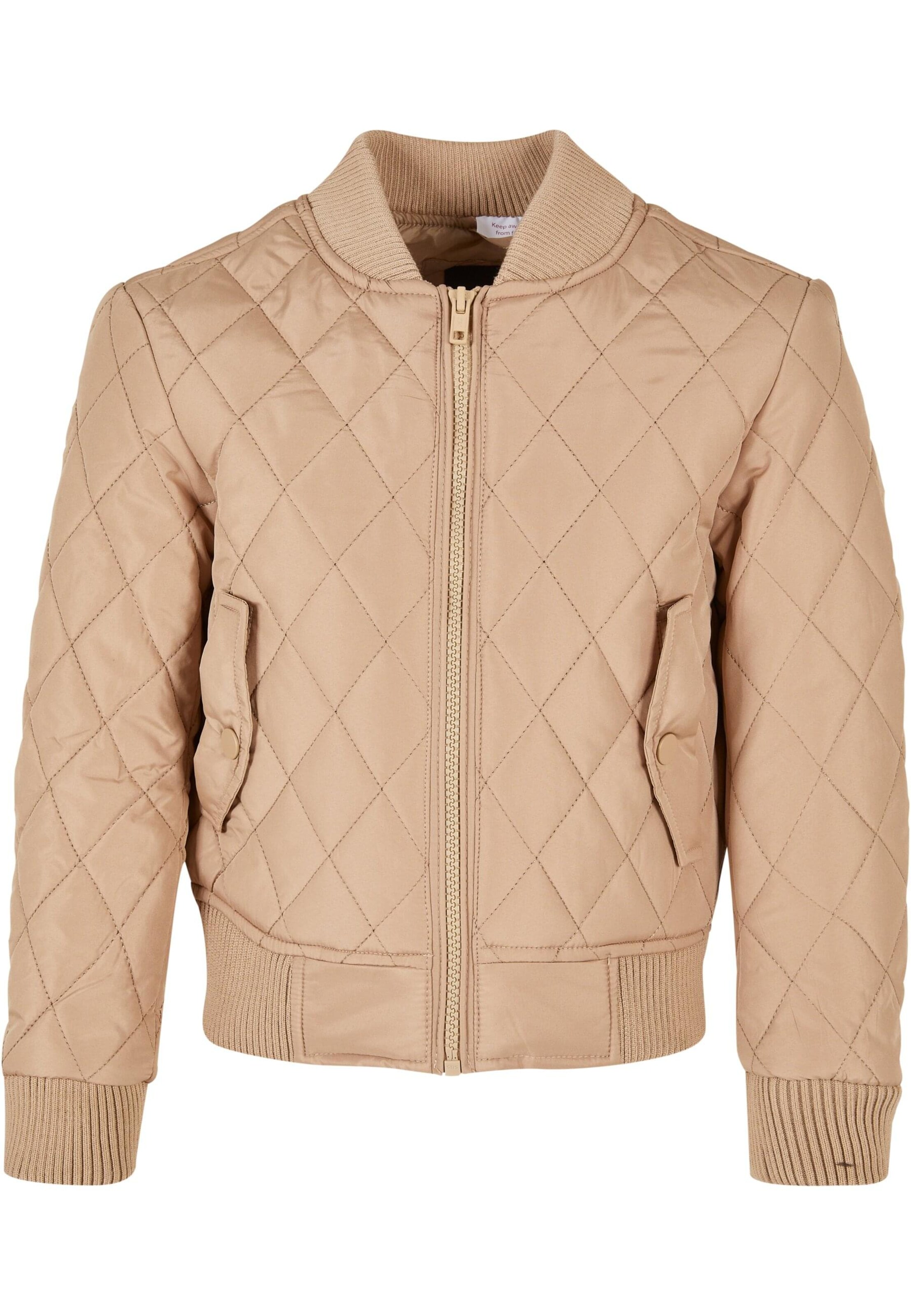 Urban Classics Overgangsjakke i beige: forside