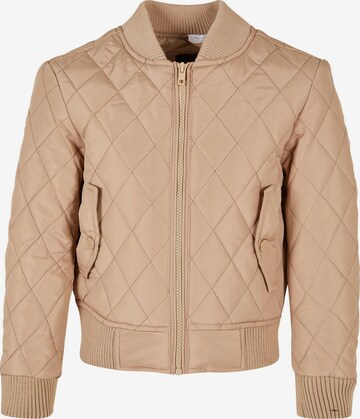 Urban Classics Between-Season Jacket in Beige: front