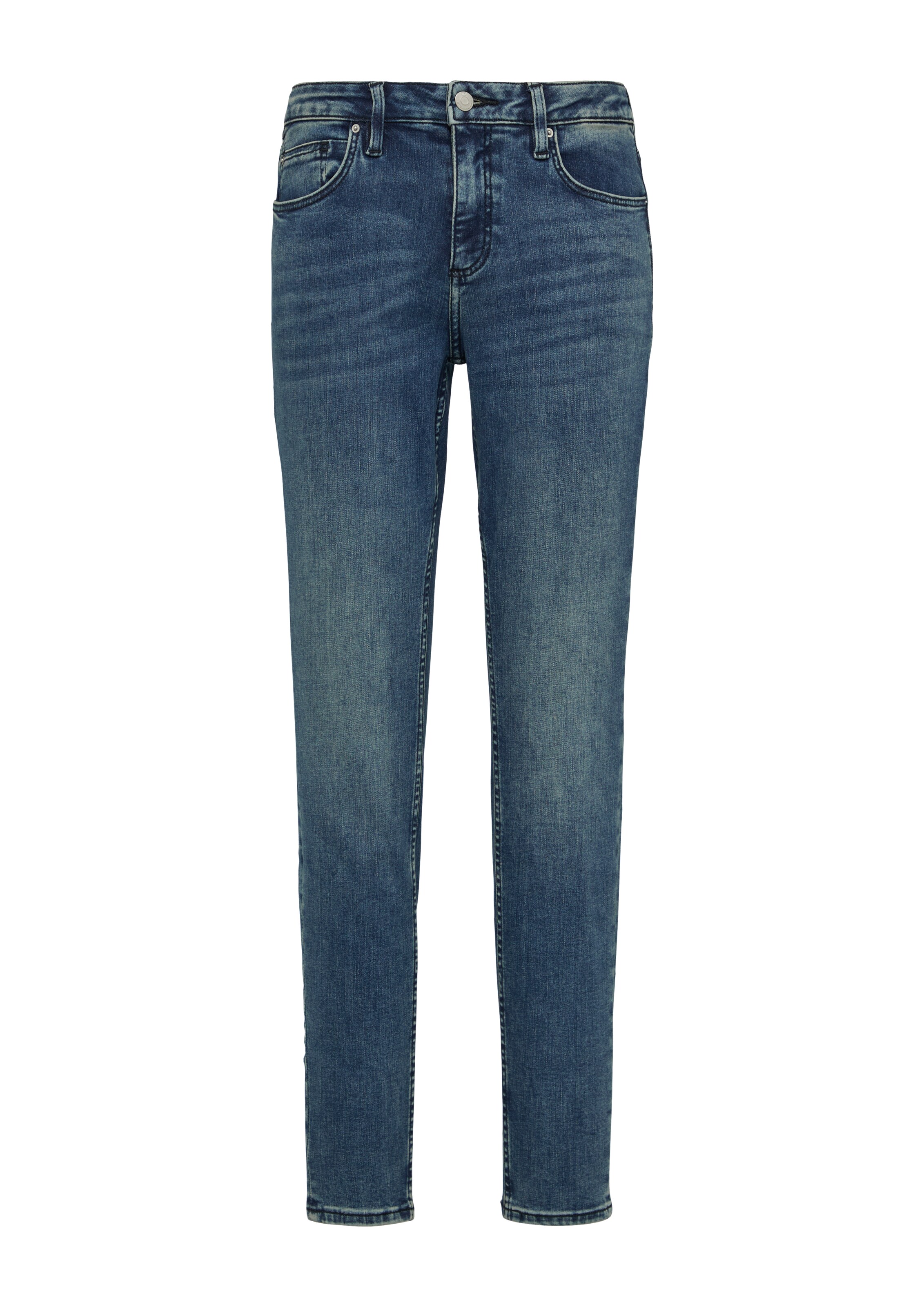 QS Skinny Jeans 'Sadie' in Blauw: voorkant