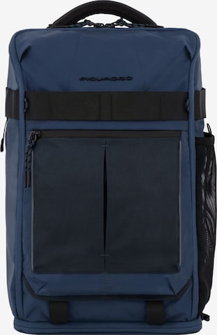 Piquadro Rucksack in Blau: predná strana