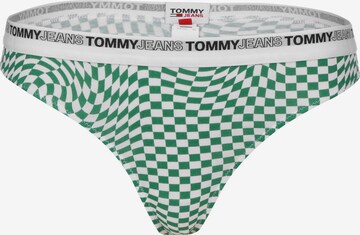 Slip TOMMY HILFIGER en vert : devant