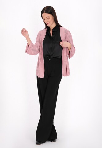 usha BLACK LABEL Knit cardigan in Pink