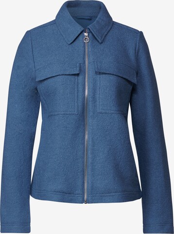 STREET ONE Between-Season Jacket in Blue: front