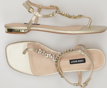 Nine West Sandalen 40 in Beige: predná strana