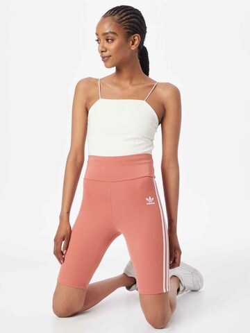 Skinny Leggings 'Adicolor Classics Primeblue High-Waisted' di ADIDAS ORIGINALS in arancione