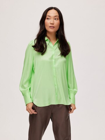 SELECTED FEMME Blouse in Green: front