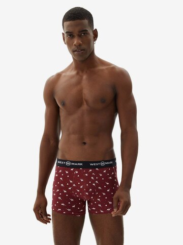 WESTMARK LONDON Boxer shorts 'X-Mas' in Red