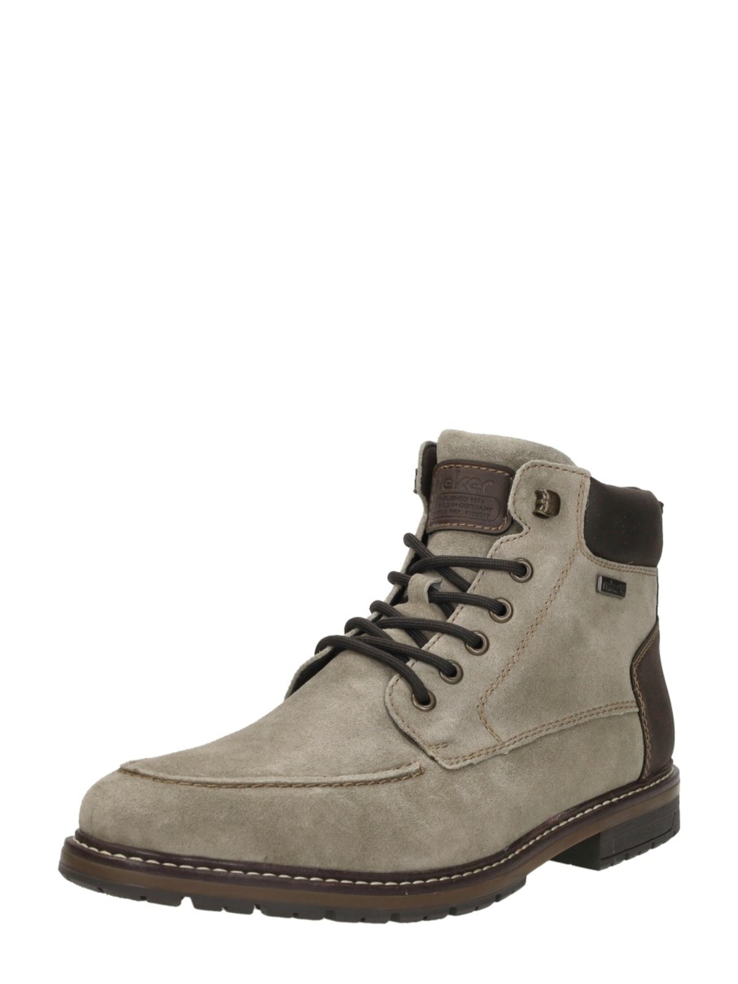 Bottes à lacets 'Veterschoenen Hoog' Rieker en beige