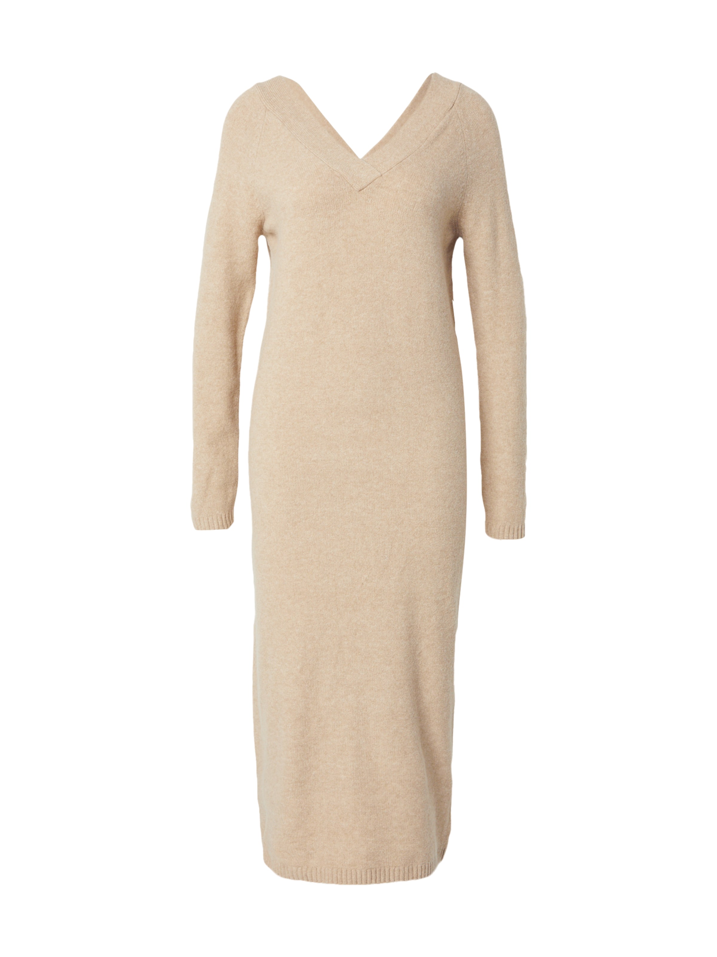 ONLY Robes en maille 'ONLJEANETT' en beige chiné, Vue avec produit