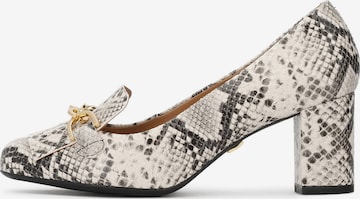 balta Kazar Vakariniai bateliai: priekis