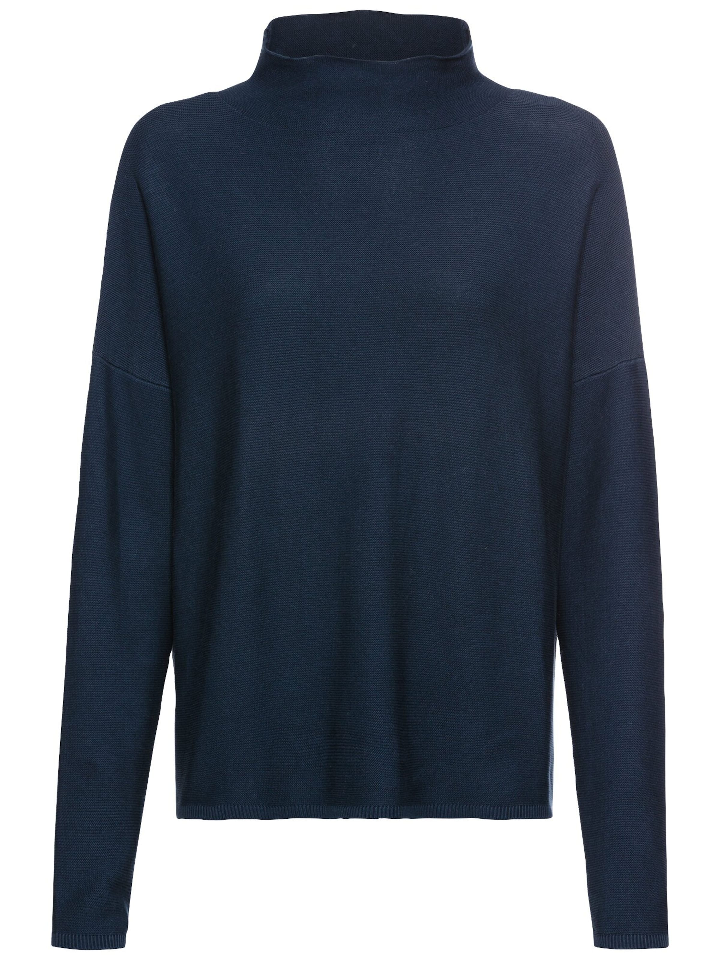 CAMEL ACTIVE Oversized Pullover mit Rundhalsausschnitt in Blau: Vorderseite