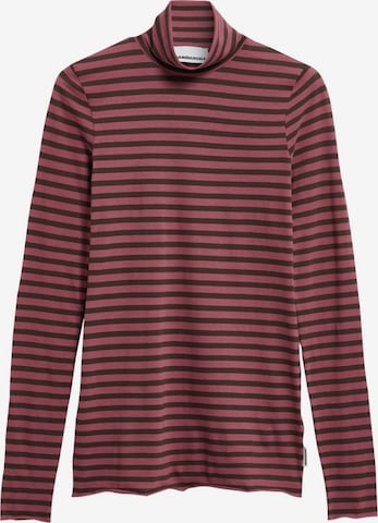 T-shirt 'GRAZILIANAA' ARMEDANGELS en marron : devant