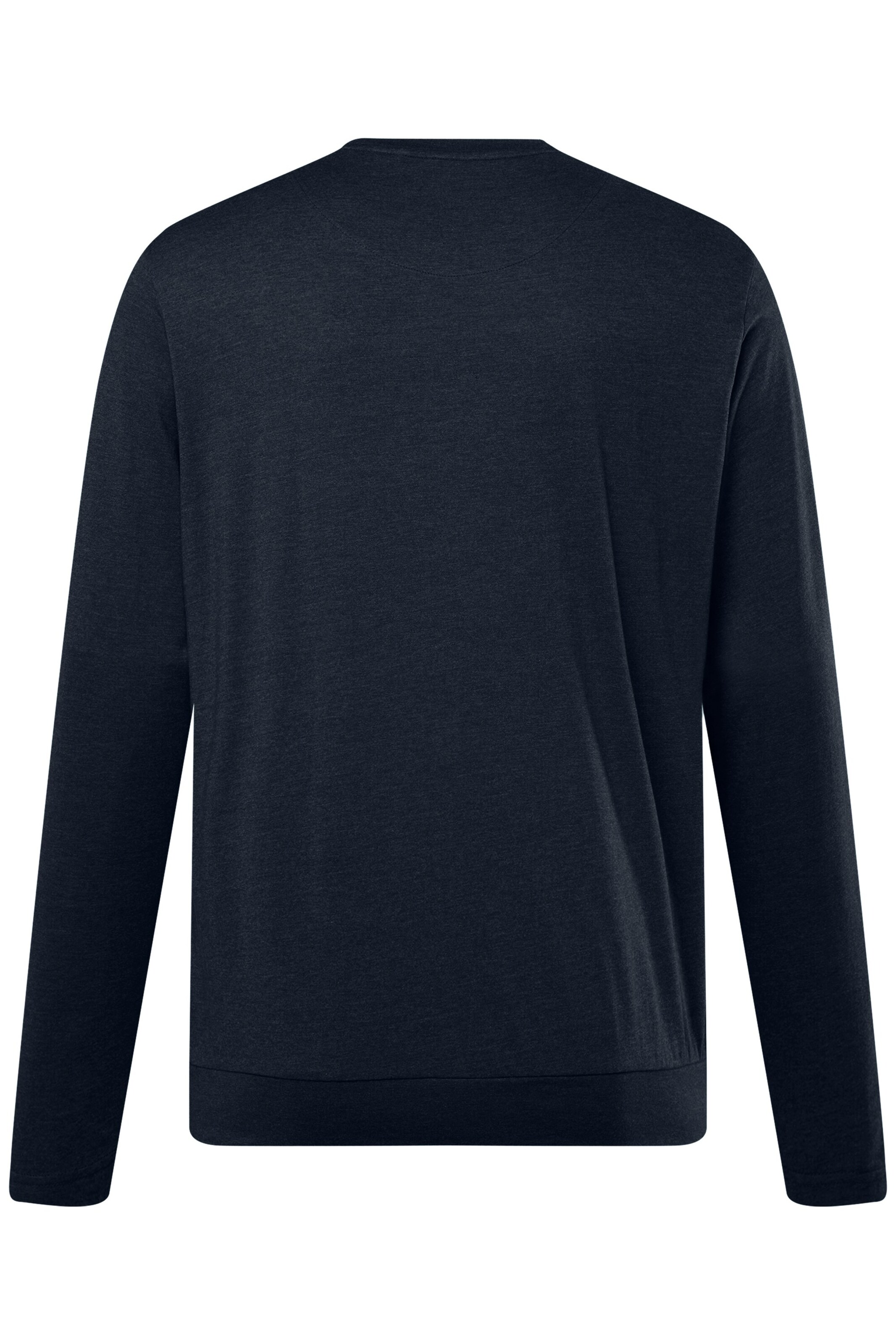 Men Plus Shirt in Zwart