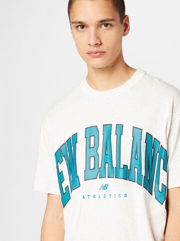 new balance Shirt in Wit