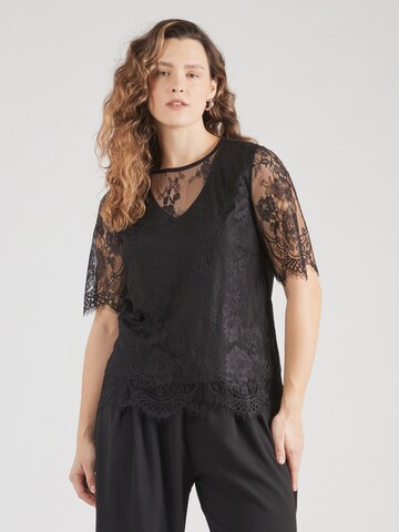 ONLY Carmakoma Shirt 'CAREverlyn' in Black: front
