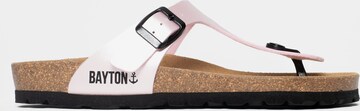 Bayton T-Bar Sandals 'Mercure' in Pink