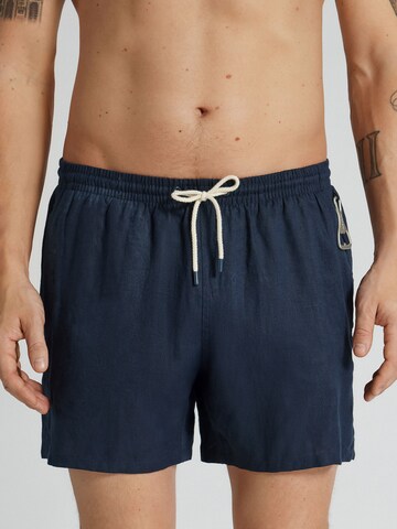IUMAN Intimissimi Swim Trunks in Blue