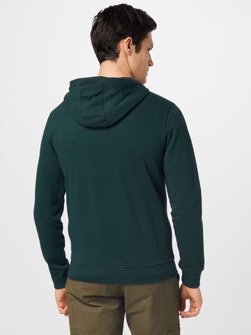 Lyle & Scott - Sudadera con cremallera en verde