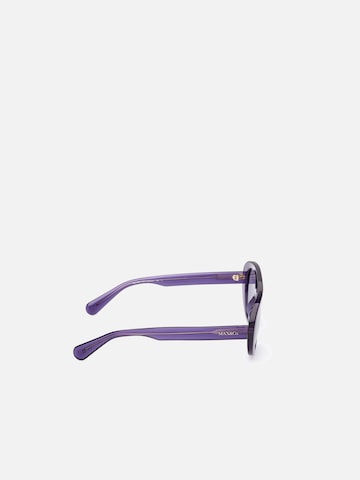 Lunettes de soleil 'Max &co MO0148 Shiny light blue 52/20/140 Women Sunglasses' MAX&Co. en violet