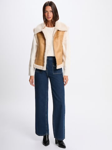 Morgan Bodywarmer '261-GKAMI' in Beige