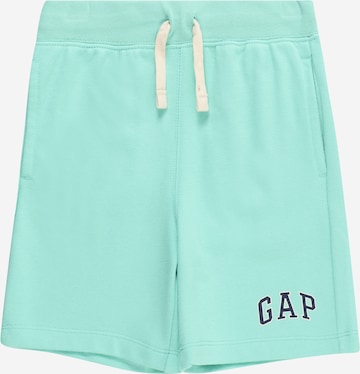 GAP Regular Trousers in Blue: front