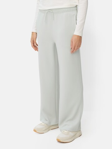CAMEL ACTIVE Wide leg Pants in Green: front