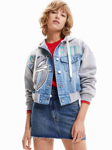 Veste de survêtement 'BUNNY' Desigual en gris : devant