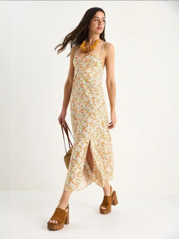 Robe d’été Bianco Lucci en mélange de couleurs