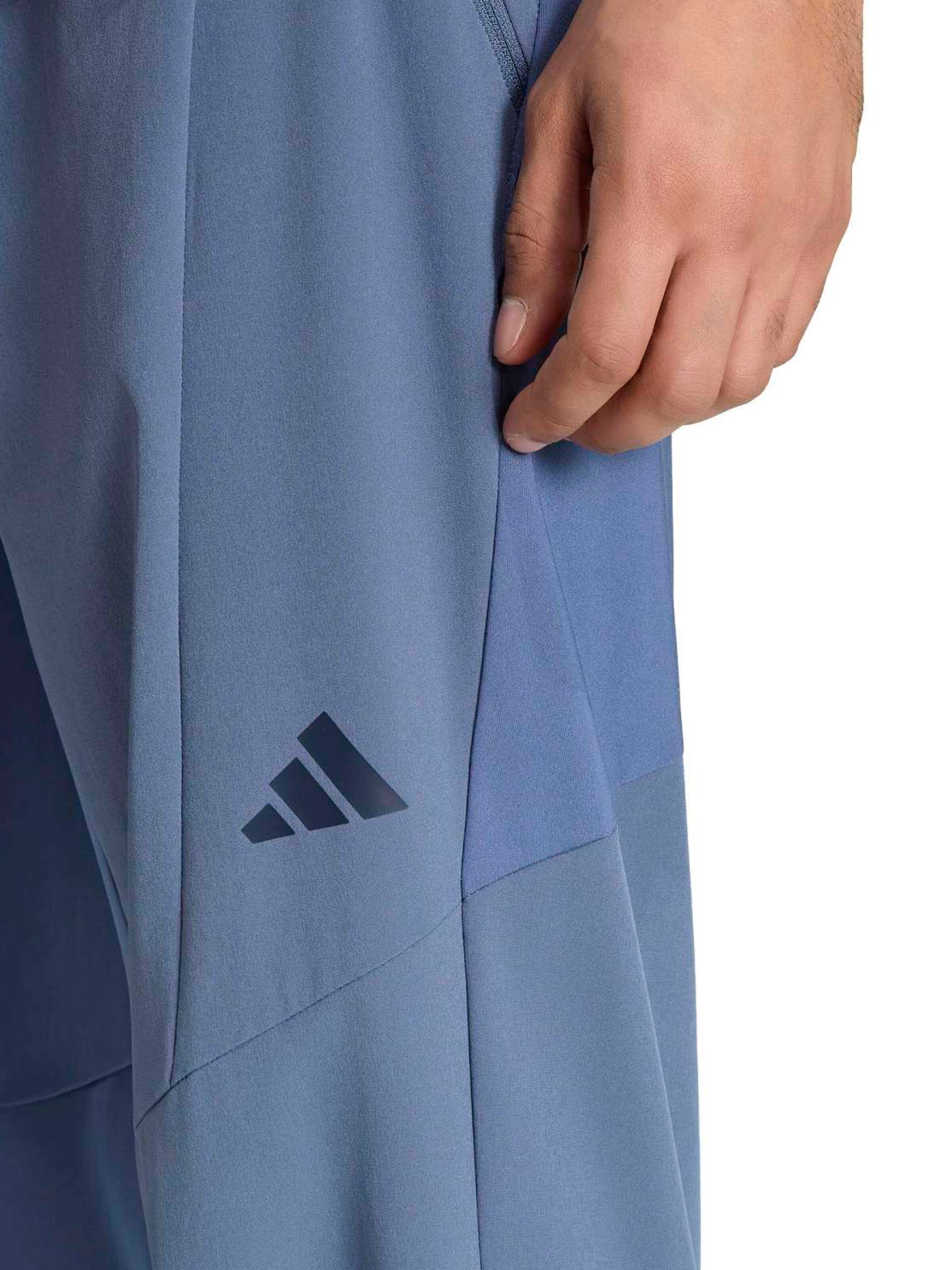 ADIDAS PERFORMANCE - Slimfit Pantalón deportivo 'D4T' en azul