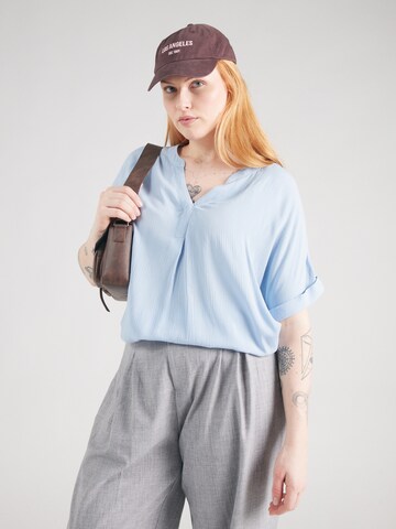 ONLY Carmakoma Blouse 'CARMIO' in Blue: front