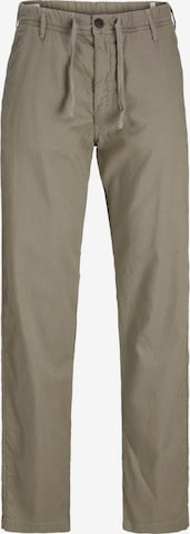 JACK & JONES - Pantalón chino 'JPSTKANE' en verde: frente