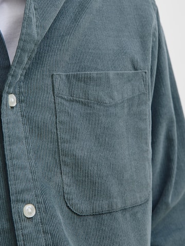 JACK & JONES Regular fit Button Up Shirt 'JJECLASSIC' in Blue