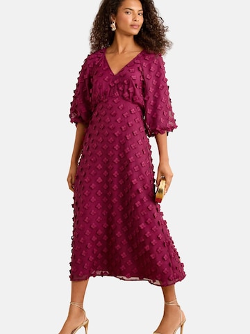 love & roses Sukienka w kolorze czerwony: przód