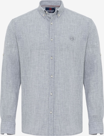 CIPO & BAXX Overhemd 'CH199' in Grijs: voorkant