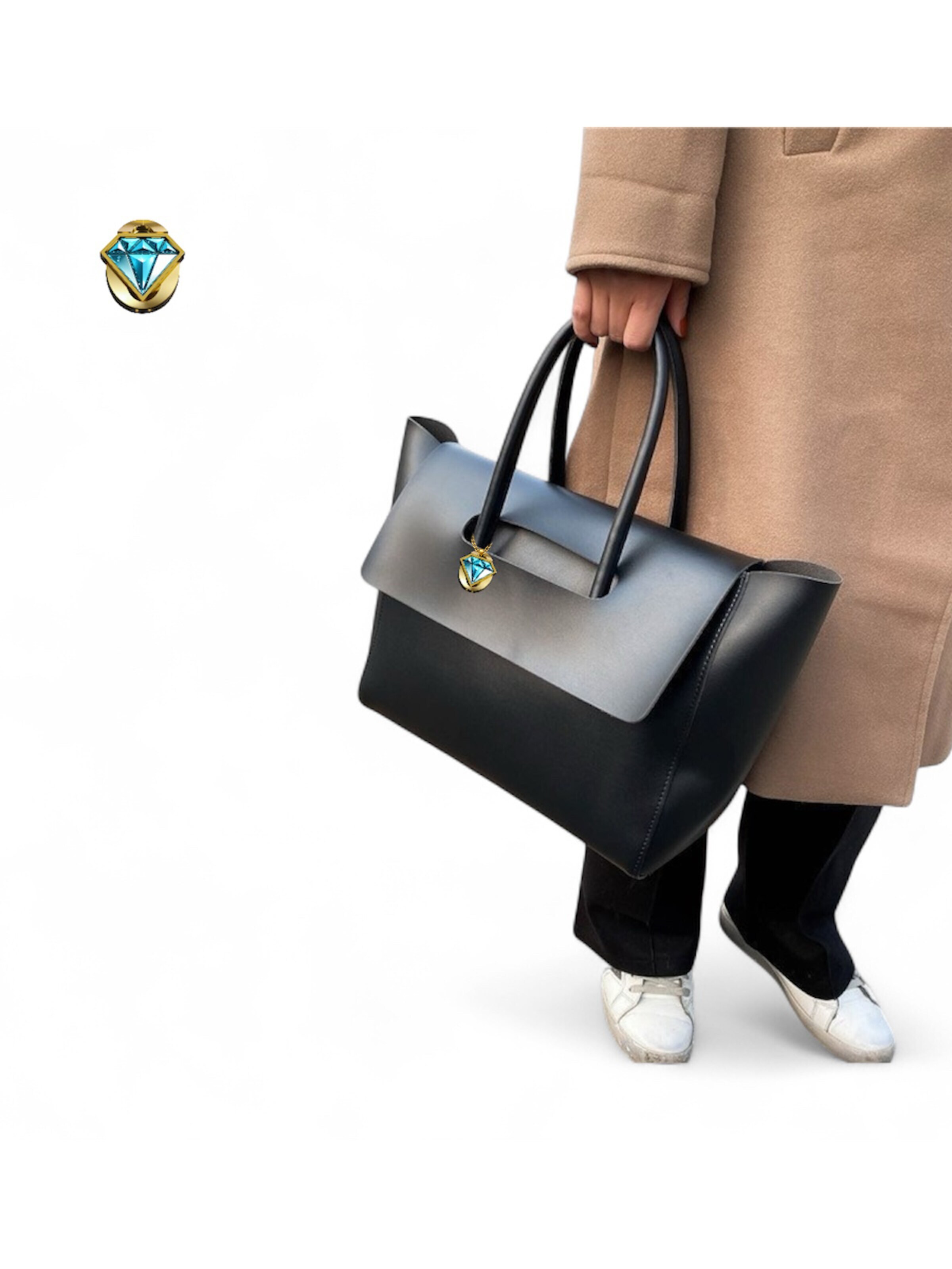 Elegon Handbag 'Model Bhutan' in Black