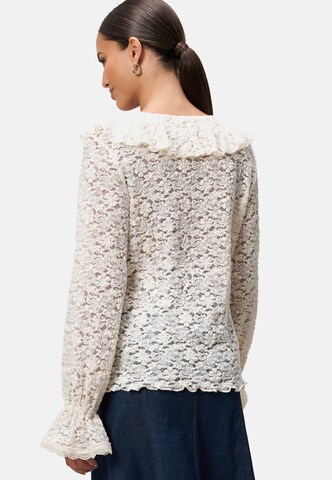 Camicia da donna di zero in bianco