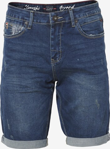 KOROSHI Regular Jeans in Blauw: voorkant