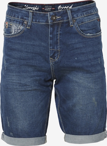KOROSHI Regular Jeans i blå: forside
