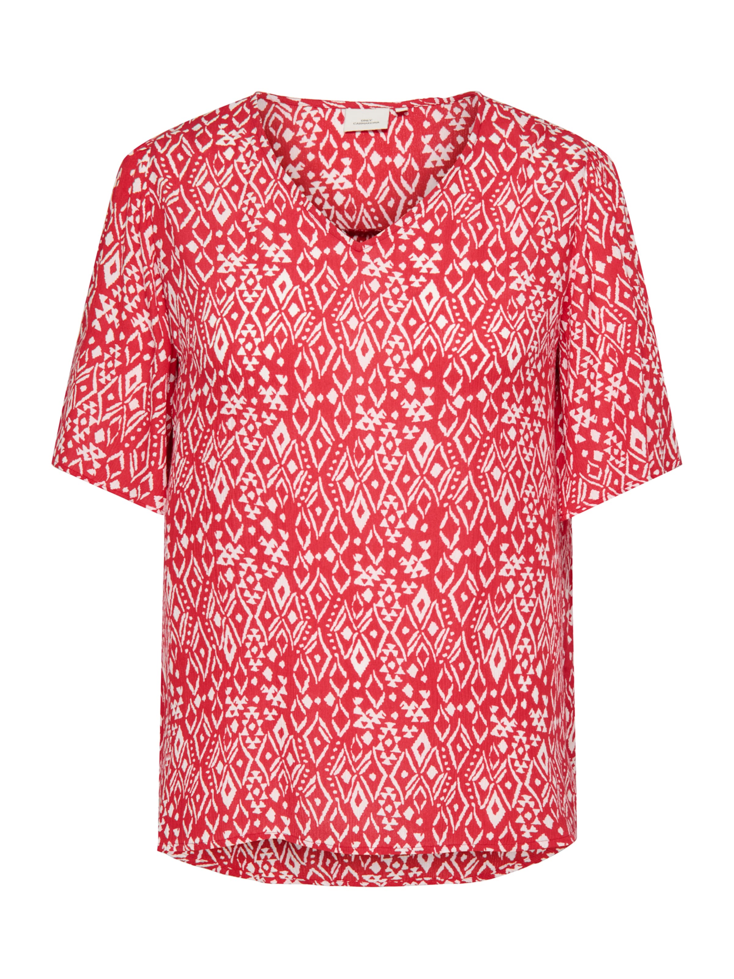 ONLY Carmakoma Blouse 'CARVIWI' in Red: front