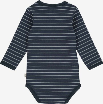 Tutina / body per bambino 'Langarm' di Müsli by GREEN COTTON in blu