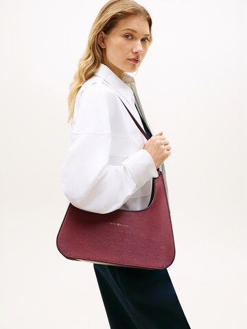 Sac bandoulière TOMMY HILFIGER en marron