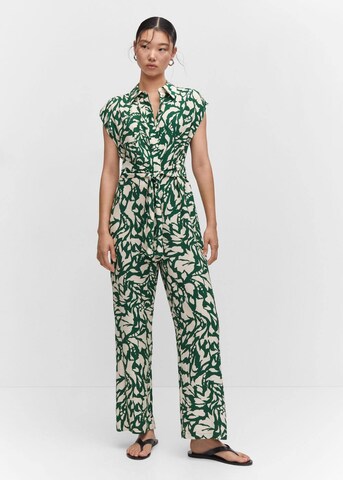 MANGO Jumpsuit 'Romina' in Groen