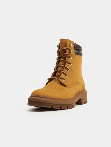 TIMBERLAND Lace-up bootie 'Cortina Valley' in Brown