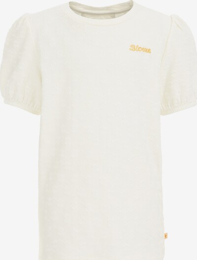 WE Fashion Bluser & t-shirts i gul / hvid, Produktvisning