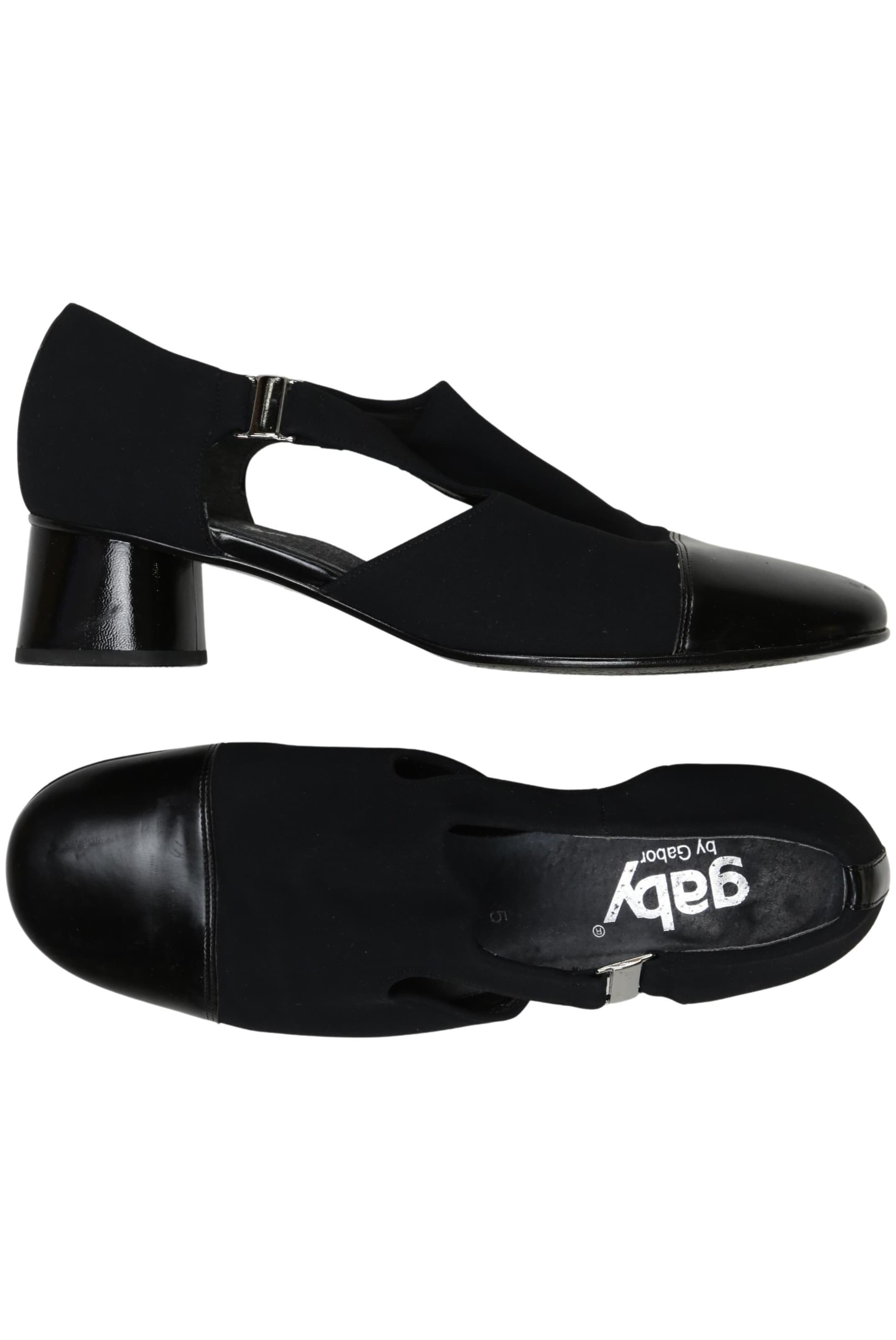 GABOR Halbschuh 38 in Schwarz: Vorderseite